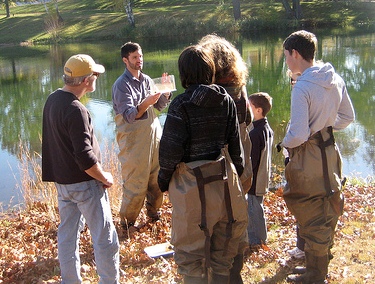 Connecticut State Museum of Natural History - "The Living Mysteries in UConn's Swan Lake" Mark Urban led a group of adventurers exploring aquatic life in UConn's Swan Lake.