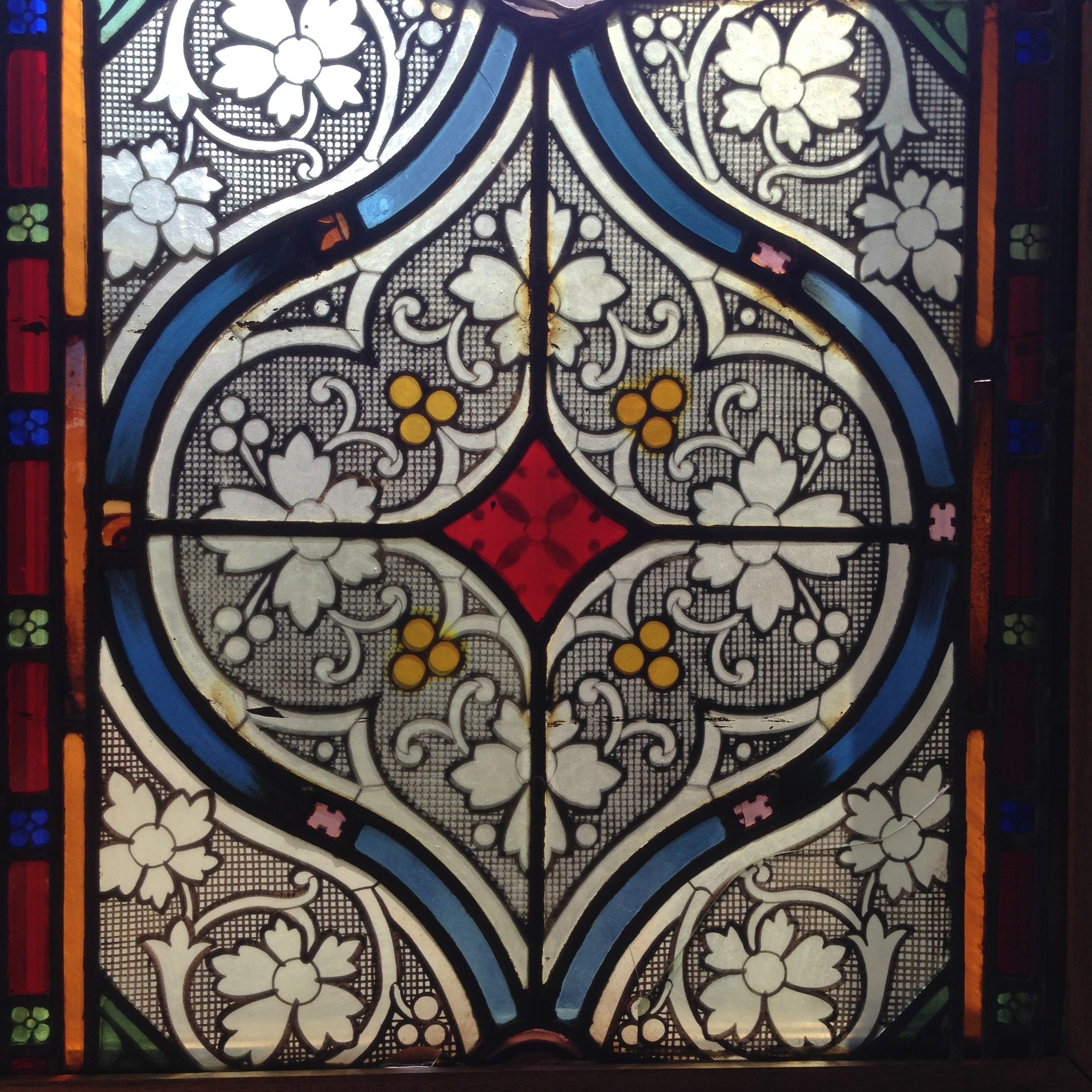 stained-glass window